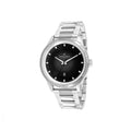 Pierre Cardin Graue Edelstahl-Dresswatch