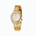 Pierre Cardin Goldfarbene Edelstahl-Dresswatch