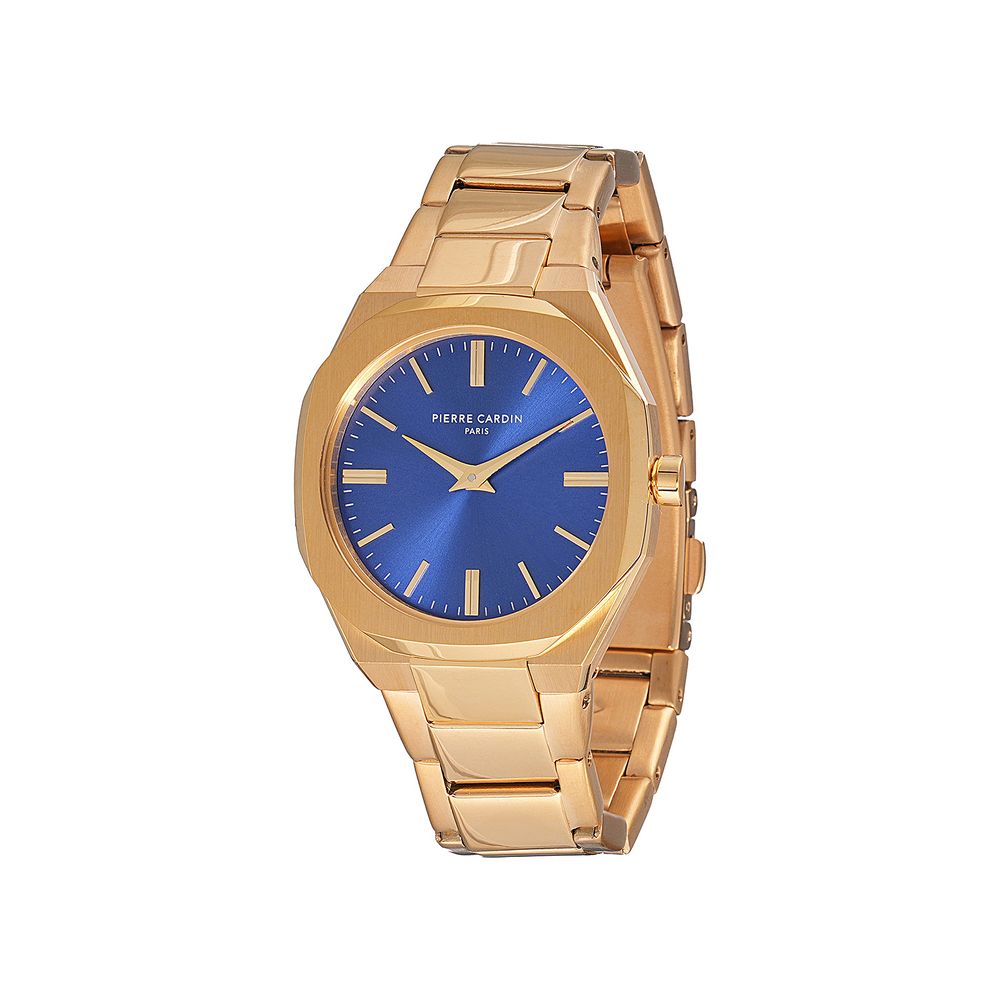 Pierre Cardin Goldfarbene Edelstahl-Dresswatch