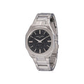 Pierre Cardin Graue Edelstahl-Kleideruhr