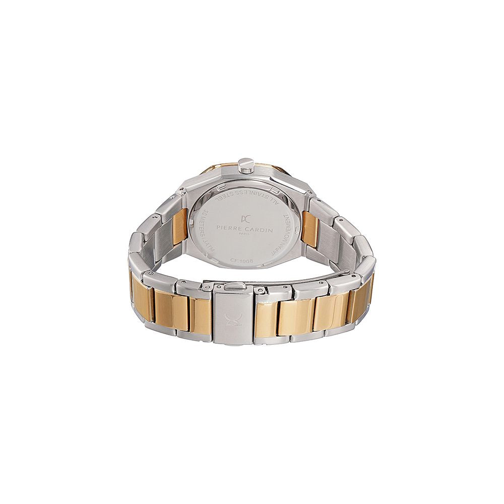 Pierre Cardin Gold-Tone Stainless Steel Dress Watch