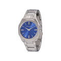 Pierre Cardin Graue Edelstahl-Kleideruhr