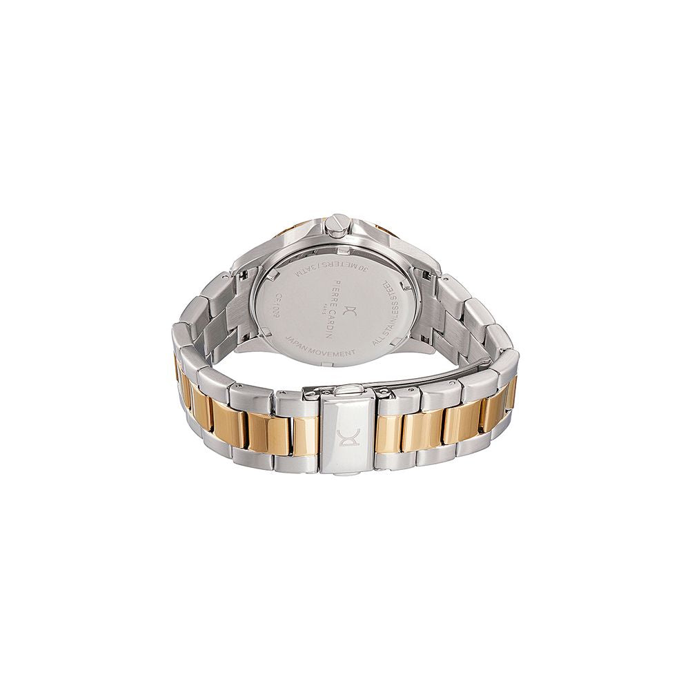 Pierre Cardin Goldfarbene Edelstahl-Dresswatch
