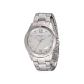 Pierre Cardin Graue Edelstahl-Kleideruhr