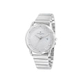 Pierre Cardin Graue Edelstahl-Kleideruhr