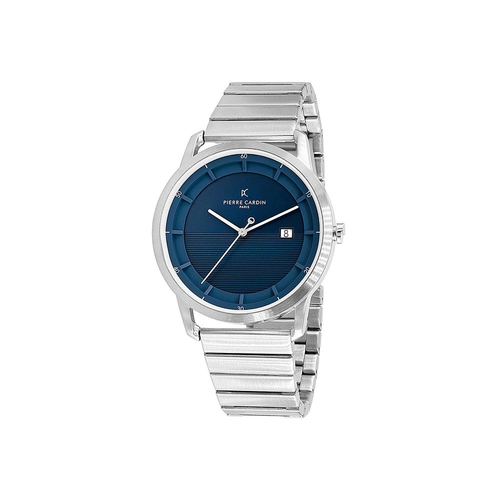 Pierre Cardin Men's Grey Stainless Steel Dress Watch