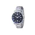 Pierre Cardin Graue Edelstahl-Kleideruhr