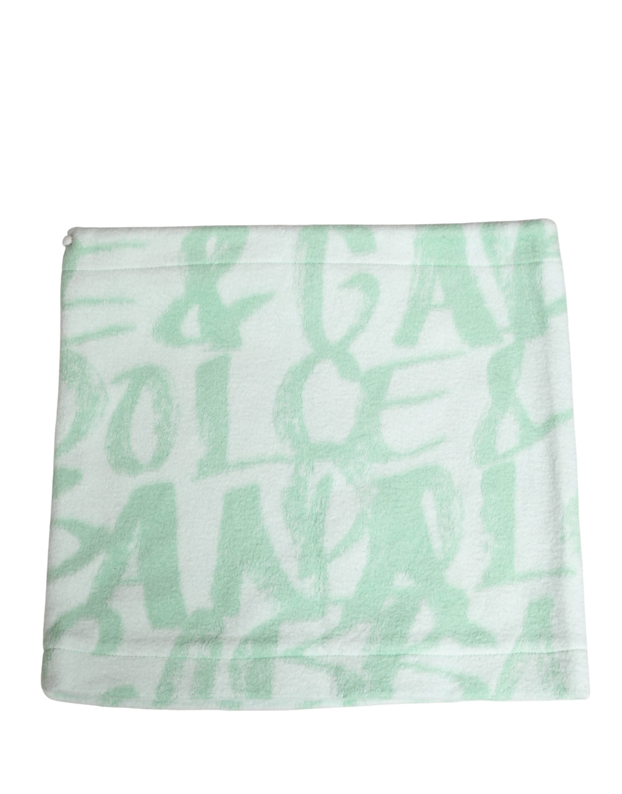 Dolce & Gabbana Men's Nylon Logo-Print Beanie in White
