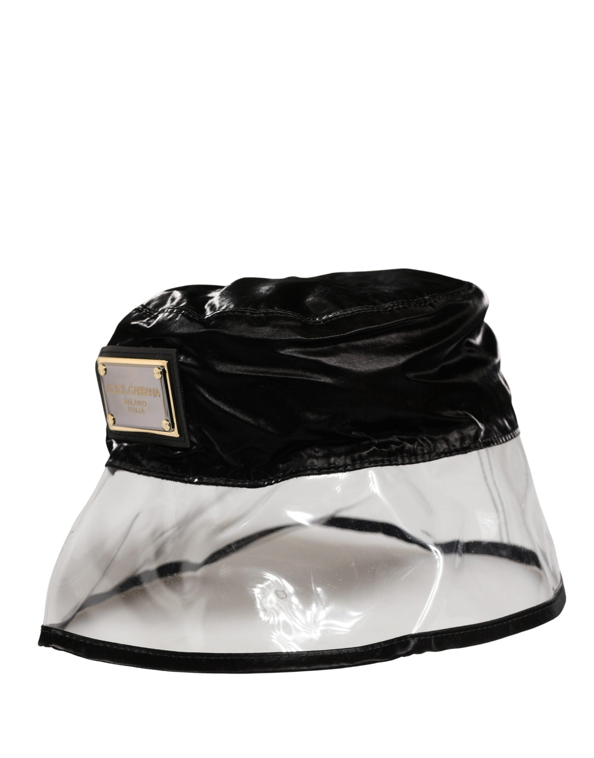 Dolce & Gabbana Schwarzer Fischerhut aus Nylon