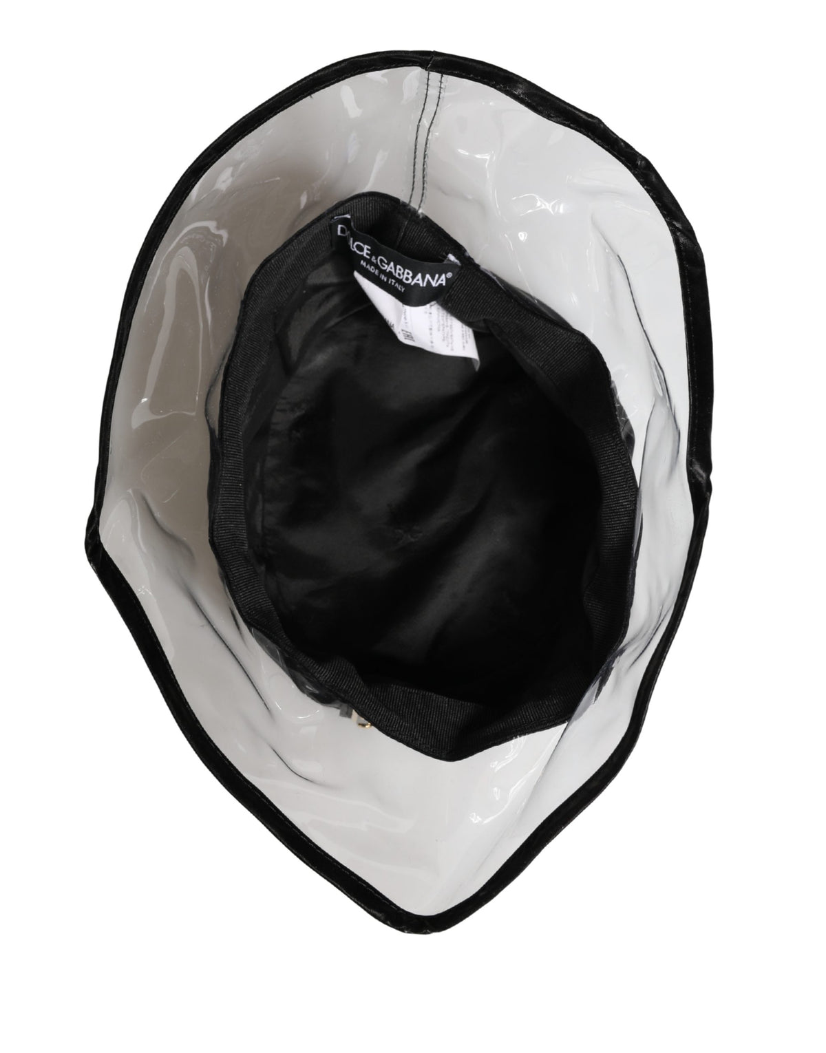 Dolce & Gabbana Schwarzer Fischerhut aus Nylon