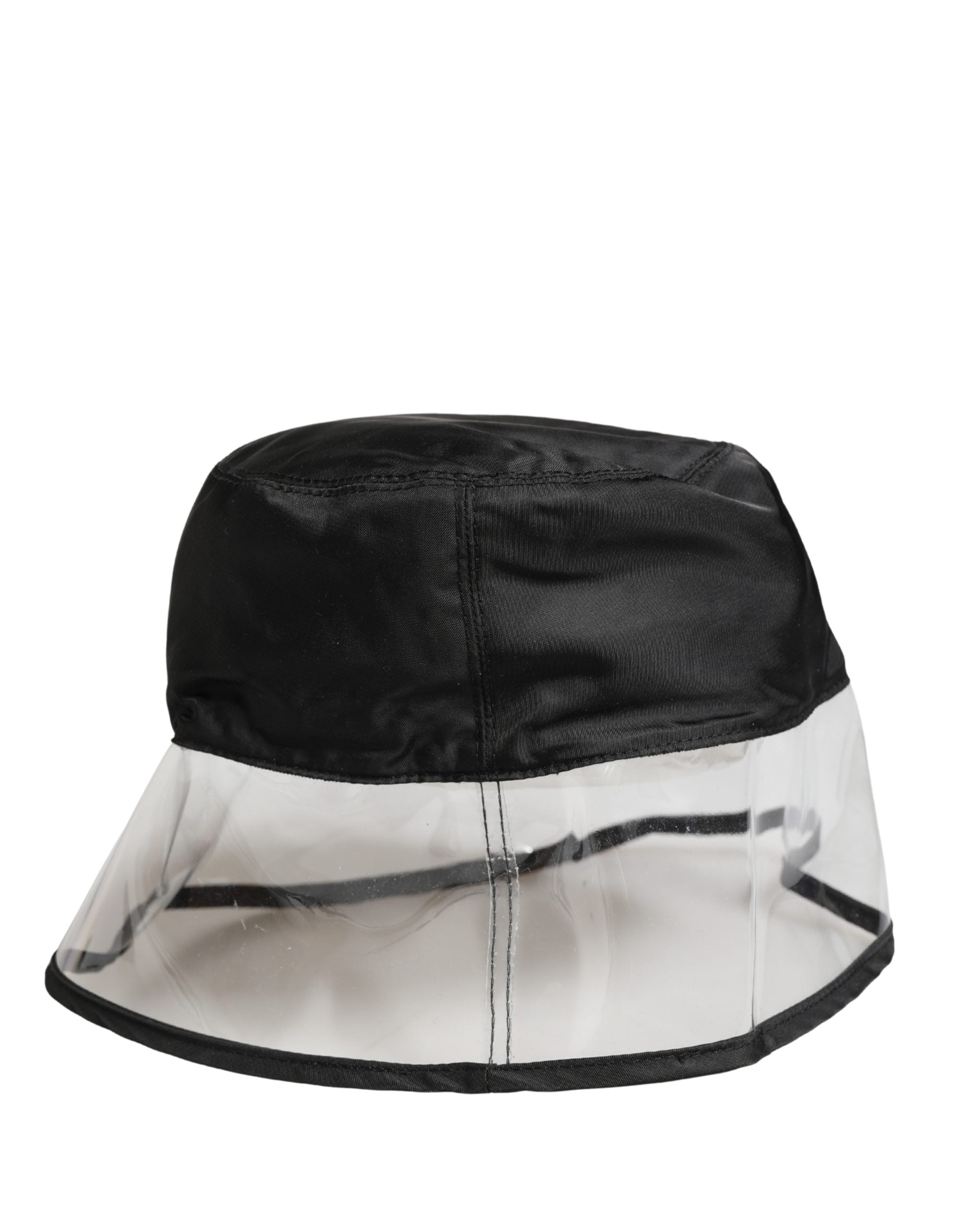 Dolce & Gabbana Herren Schwarzer Fischerhut aus Kunststoff