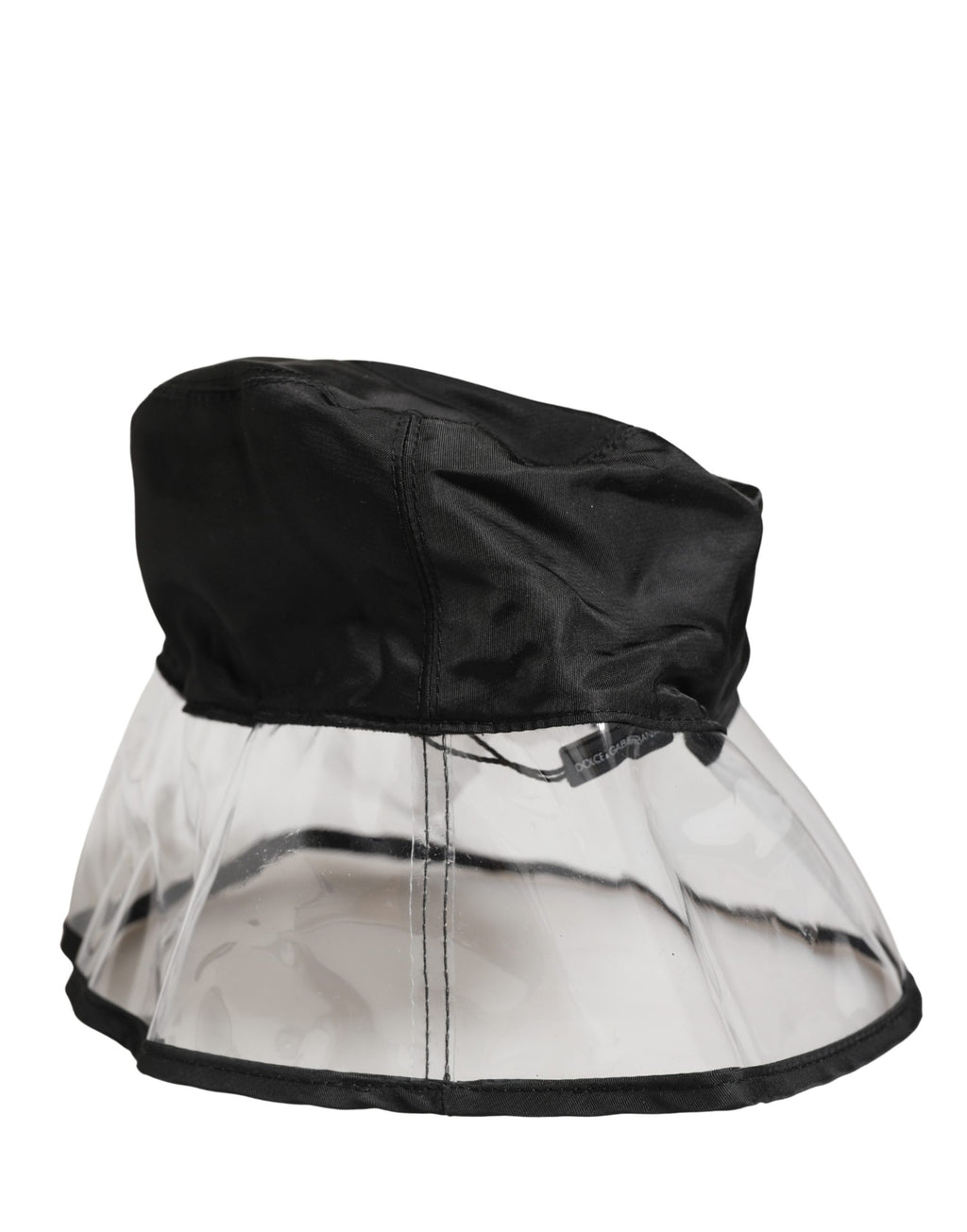 Dolce & Gabbana Herren Schwarzer Fischerhut aus Kunststoff