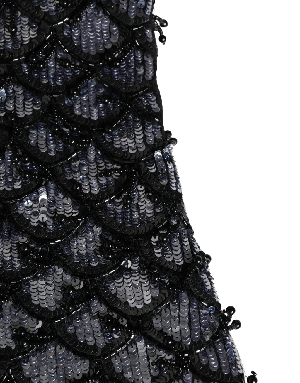 Dolce & Gabbana Schwarze Woll-Sturmhaube mit Kristallbesatz