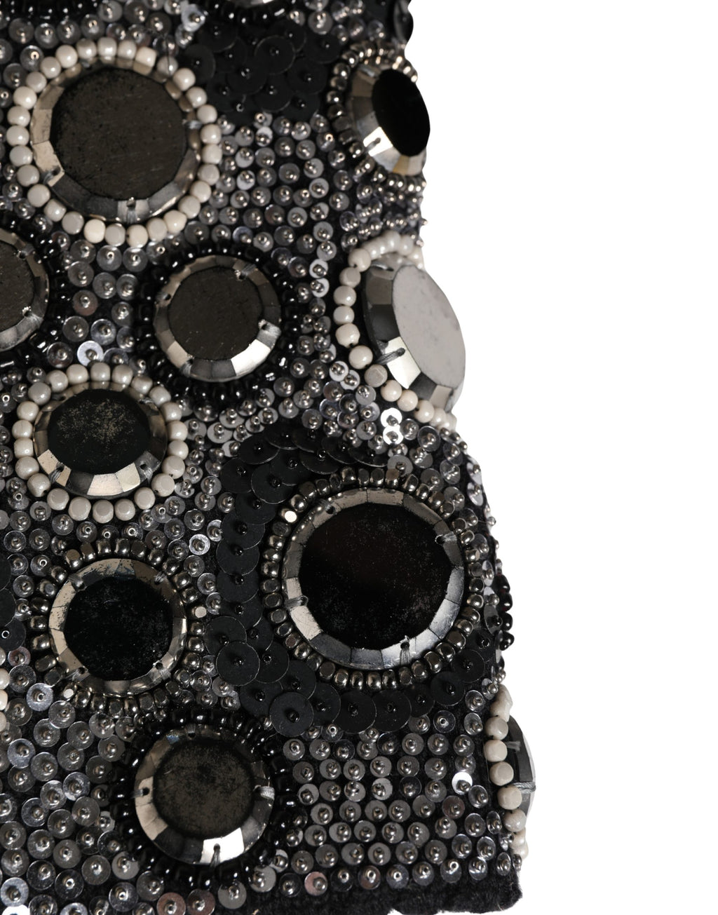 Dolce & Gabbana Black Wool Balaclava with Crystal Embellishment