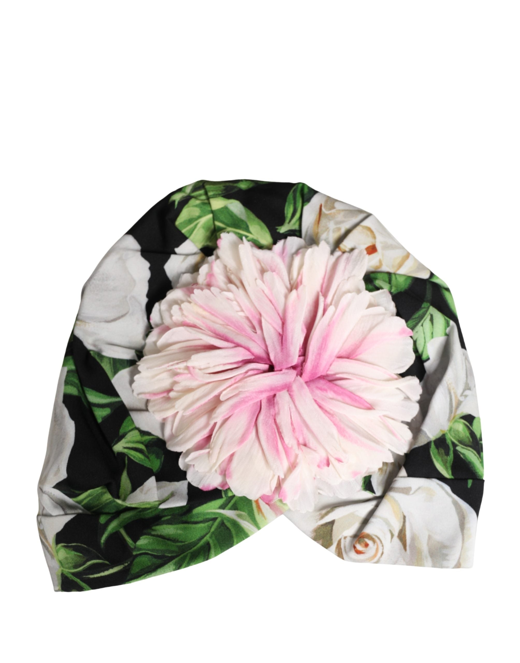 Dolce & Gabbana Women's Black Floral Print Turban