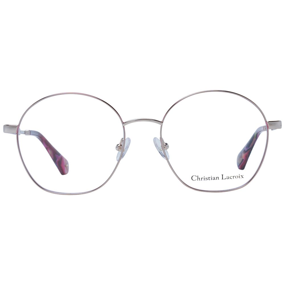 Christian Lacroix Brille aus Edelstahl in Gold (Fassung)