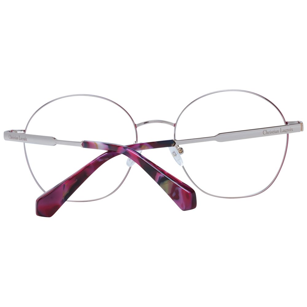 Christian Lacroix Brille aus Edelstahl in Gold (Fassung)