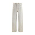 Haikure Grey Straight-Cut Cotton Jeans