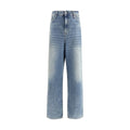 Haikure Blue Relaxed Fit Cotton Jeans