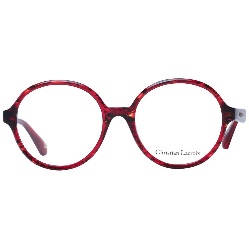 Christian Lacroix Mehrfarbige Brille aus Acetat (Gestell)