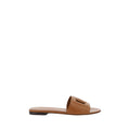 Dolce & Gabbana Brown Calf Leather Sandals Bos Taurus