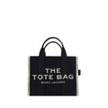 Marc Jacobs Schwarze Baumwoll-Handtasche