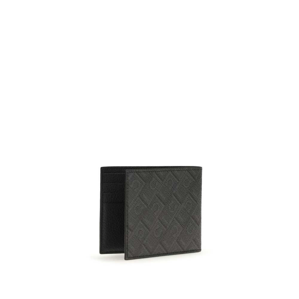 Ferragamo Black Calfskin Bos Taurus Wallet