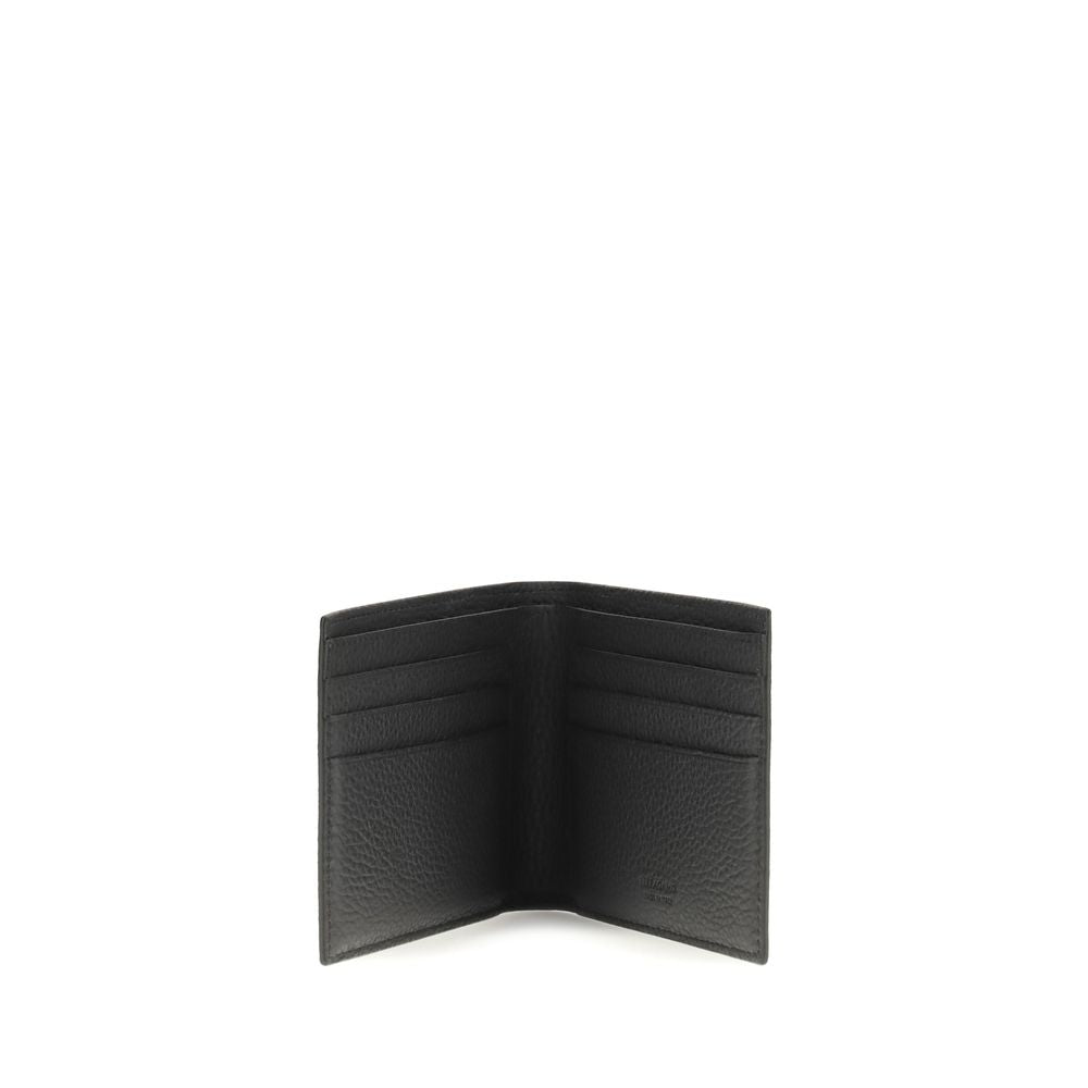 Ferragamo Black Calfskin Bos Taurus Wallet