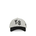 Y-3 Weiße Polyester-Kappe (Baseball Cap)