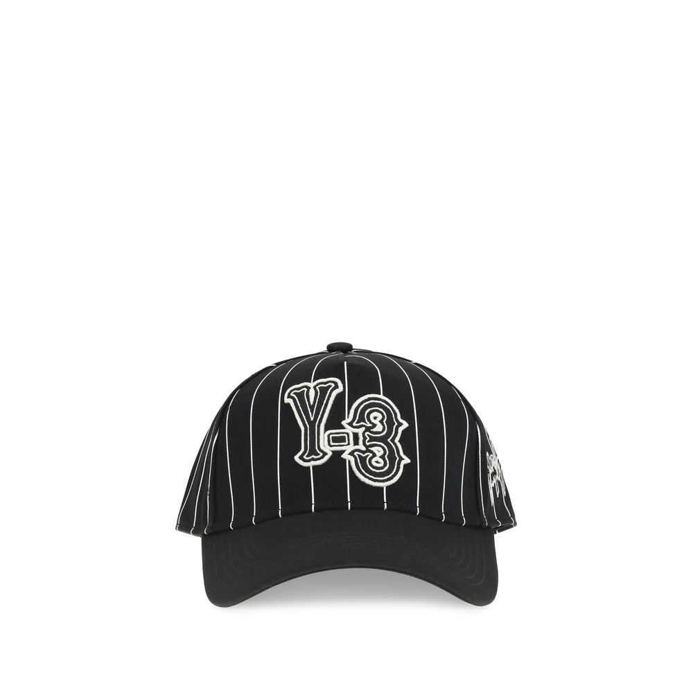 Y-3 Schwarze Polyester-Kappe (Baseball Cap)