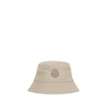 Moncler Beige Baumwoll-Eimerhut