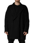 Dolce & Gabbana Black Double-Breasted 2-Button Suit Jacket