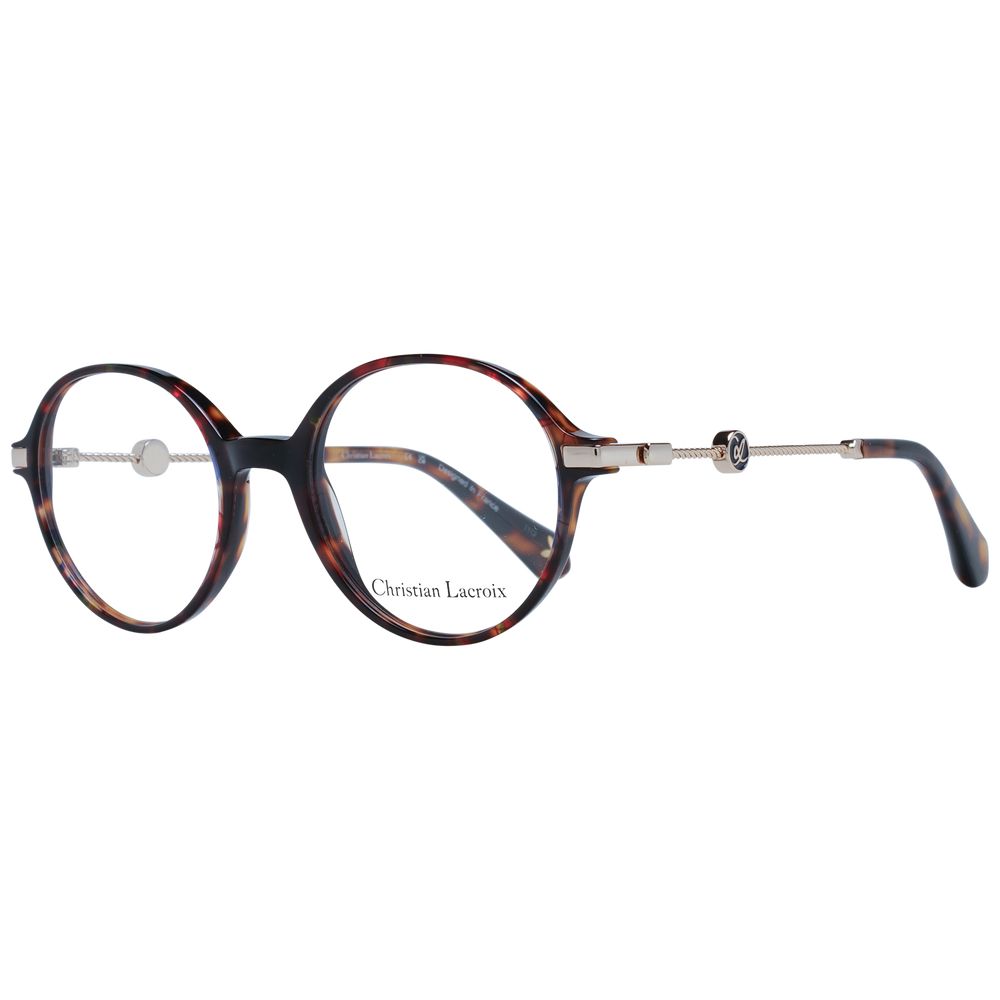 Christian Lacroix Braune Brille aus Acetat (Gestell)