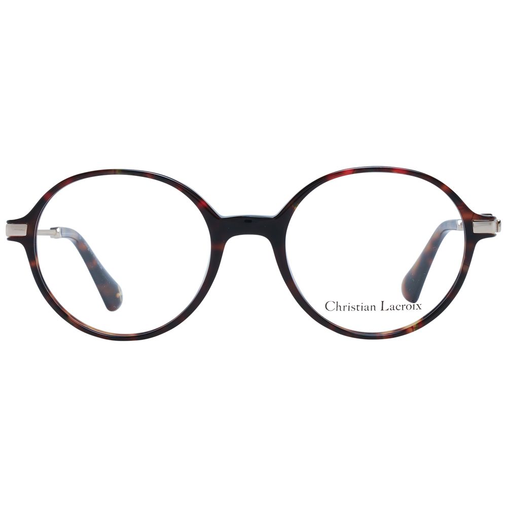 Christian Lacroix Braune Brille aus Acetat (Gestell)