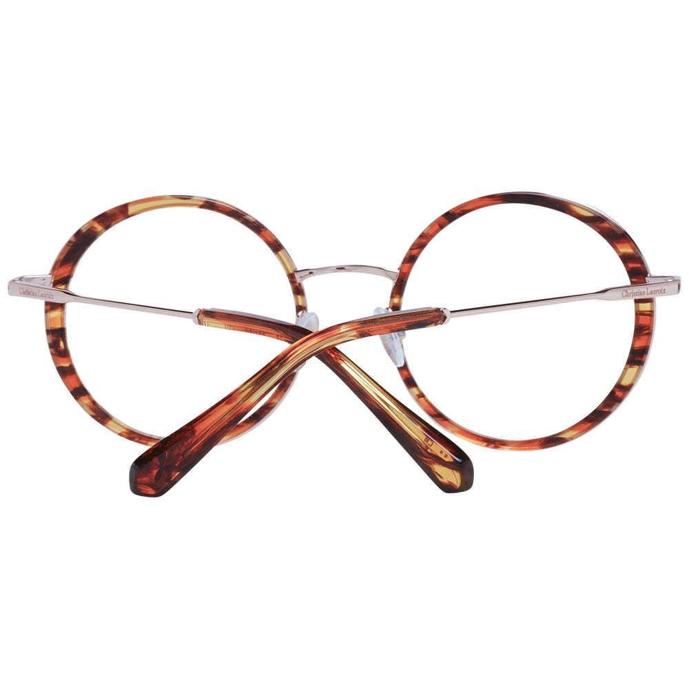 Christian Lacroix Braune Metallbrille (Fassung)
