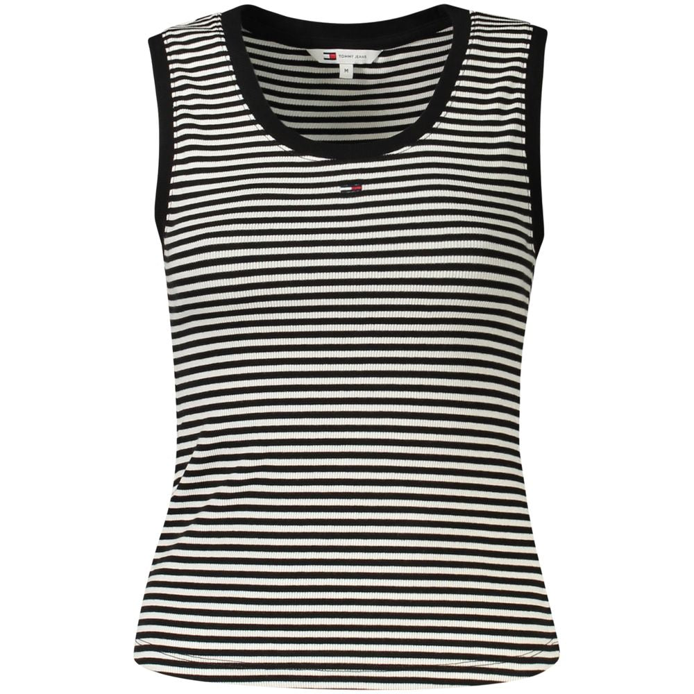 Tommy Hilfiger Women's Black Cotton Tank Top