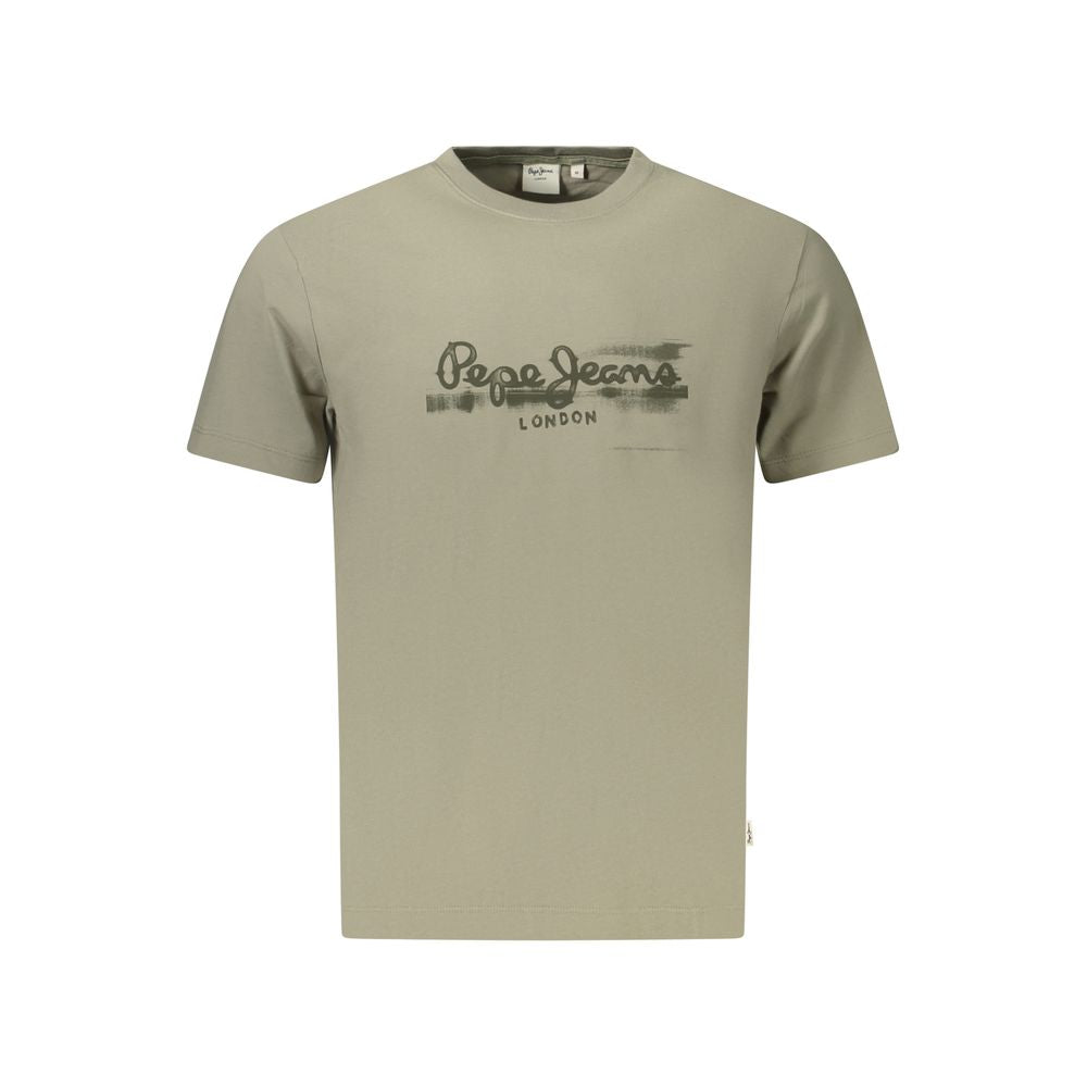Pepe Jeans Verde Baumwoll-T-Shirt für Herren