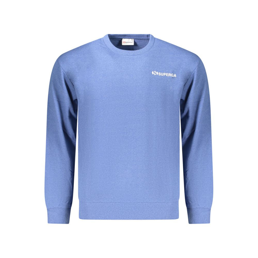 Superga Azzurro Baumwoll-Sweatshirt für Herren