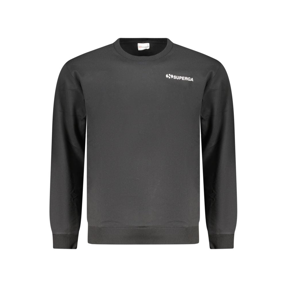 Superga Schwarzer Baumwoll-Sweatshirt