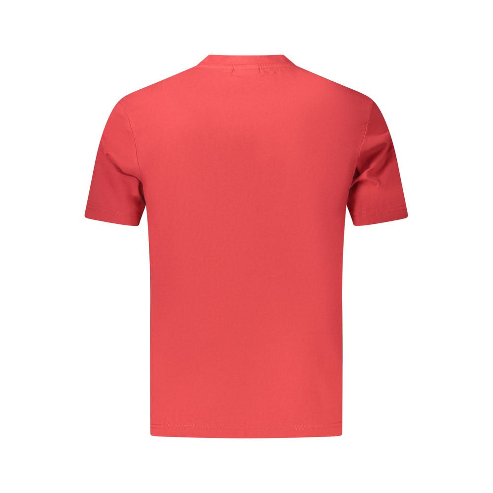 Napapijri Rosso Baumwoll-T-Shirt für Herren