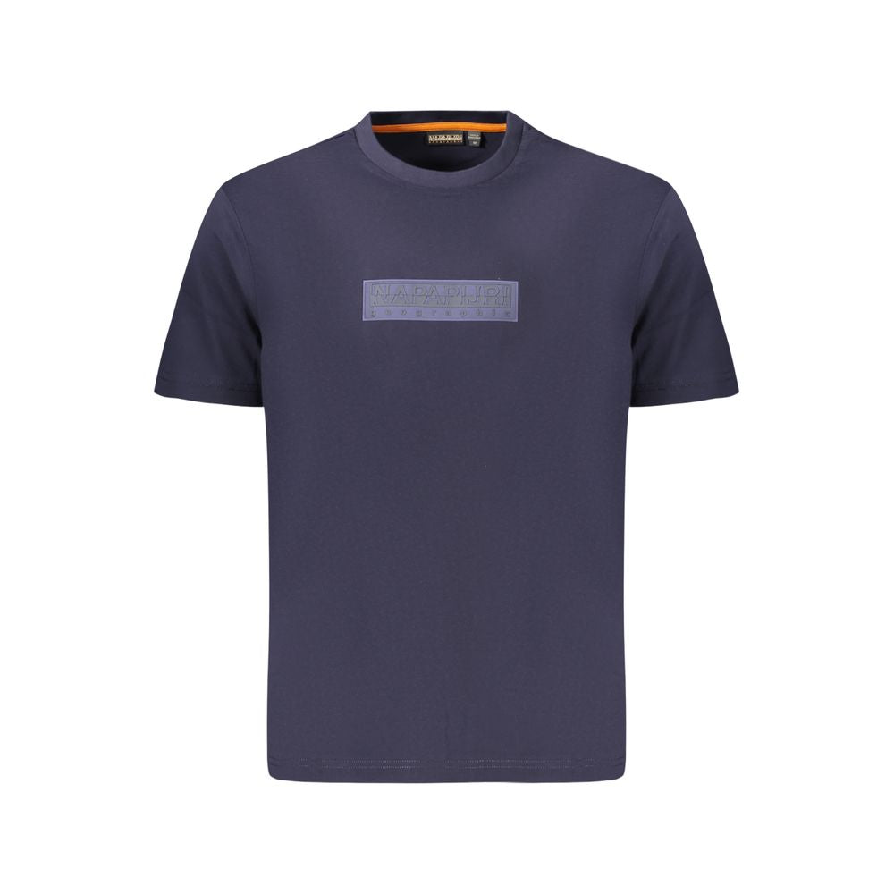 Napapijri Men's Blue Cotton T-Shirt