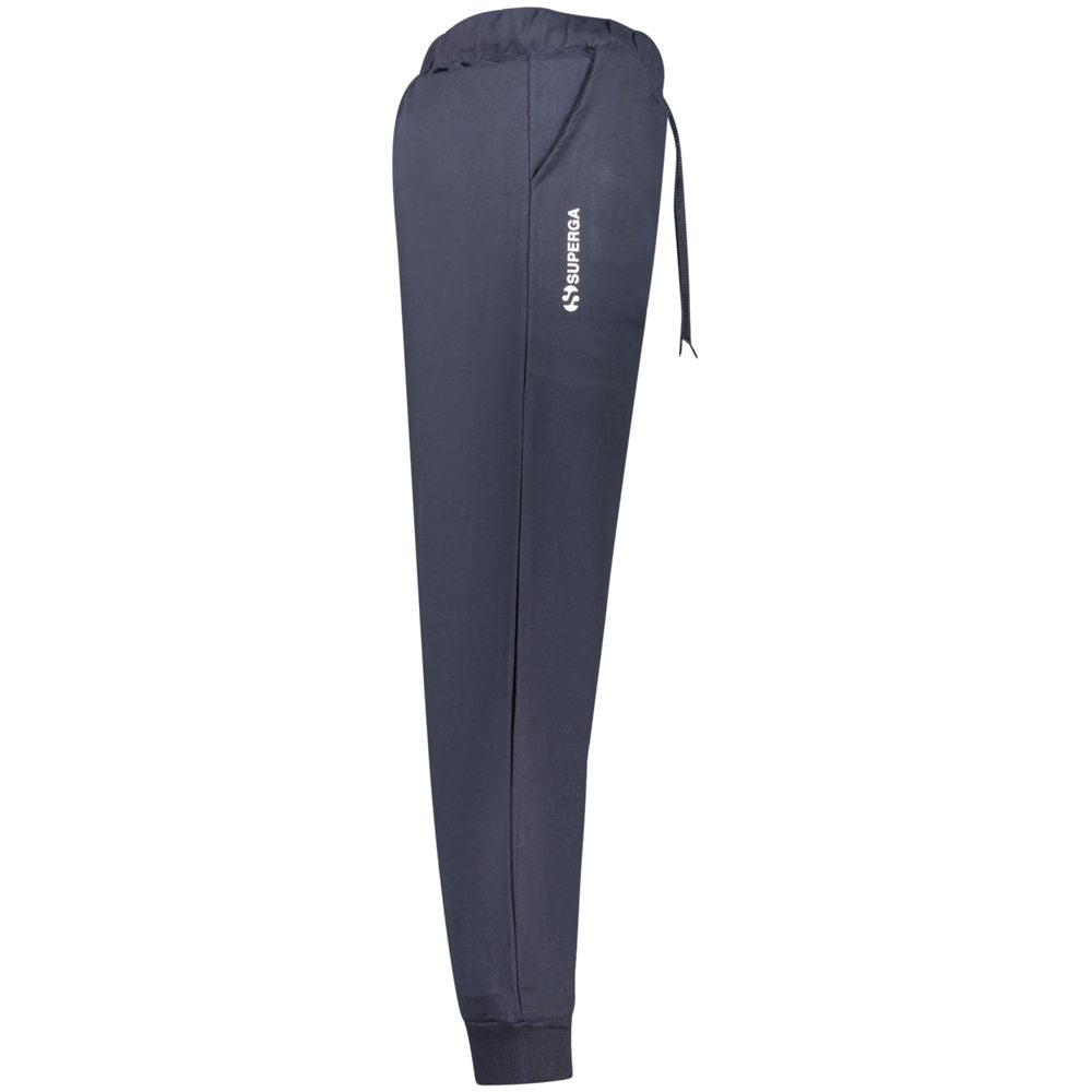 Superga Blu Baumwoll-Sweatpant für Herren