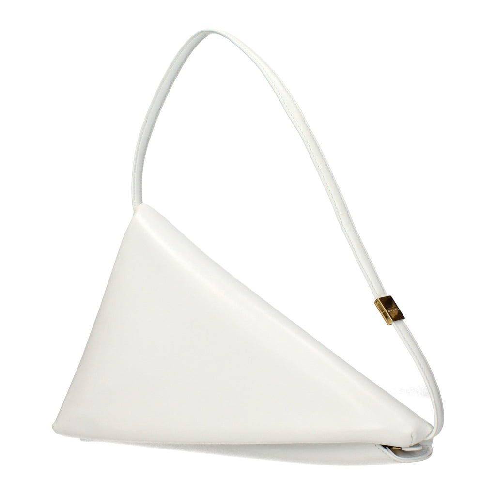 Marni Weiße Leder Schultertasche