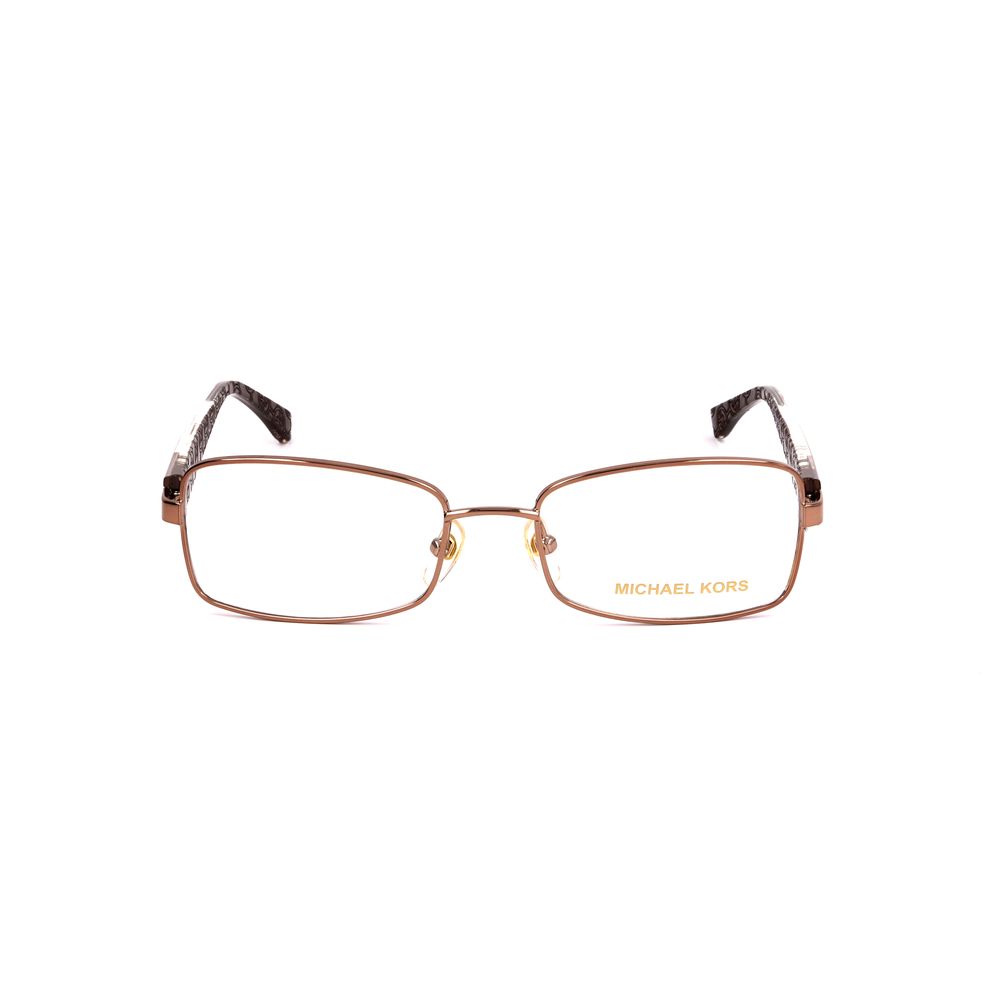 Michael Kors Braune Metallbrille (Fassung)