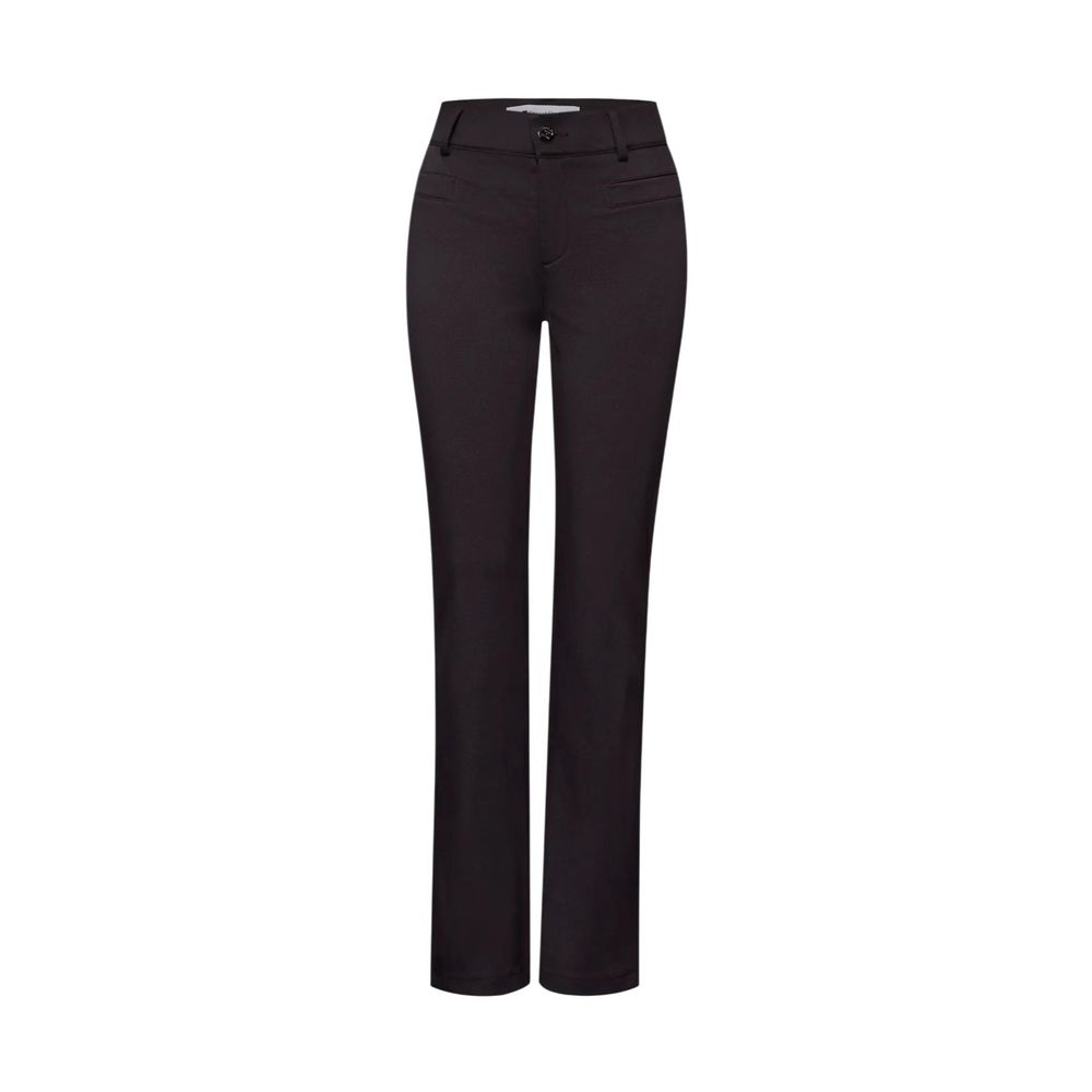 Street One Black Bootcut Jeans Made of Polyamide
