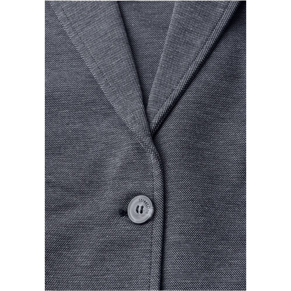 Street One Blauer Polyacryl-Blazer