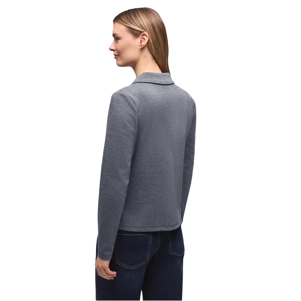 Street One Blauer Polyacryl-Blazer