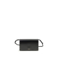 Jil Sander Black Calfskin Bos Taurus Wallet