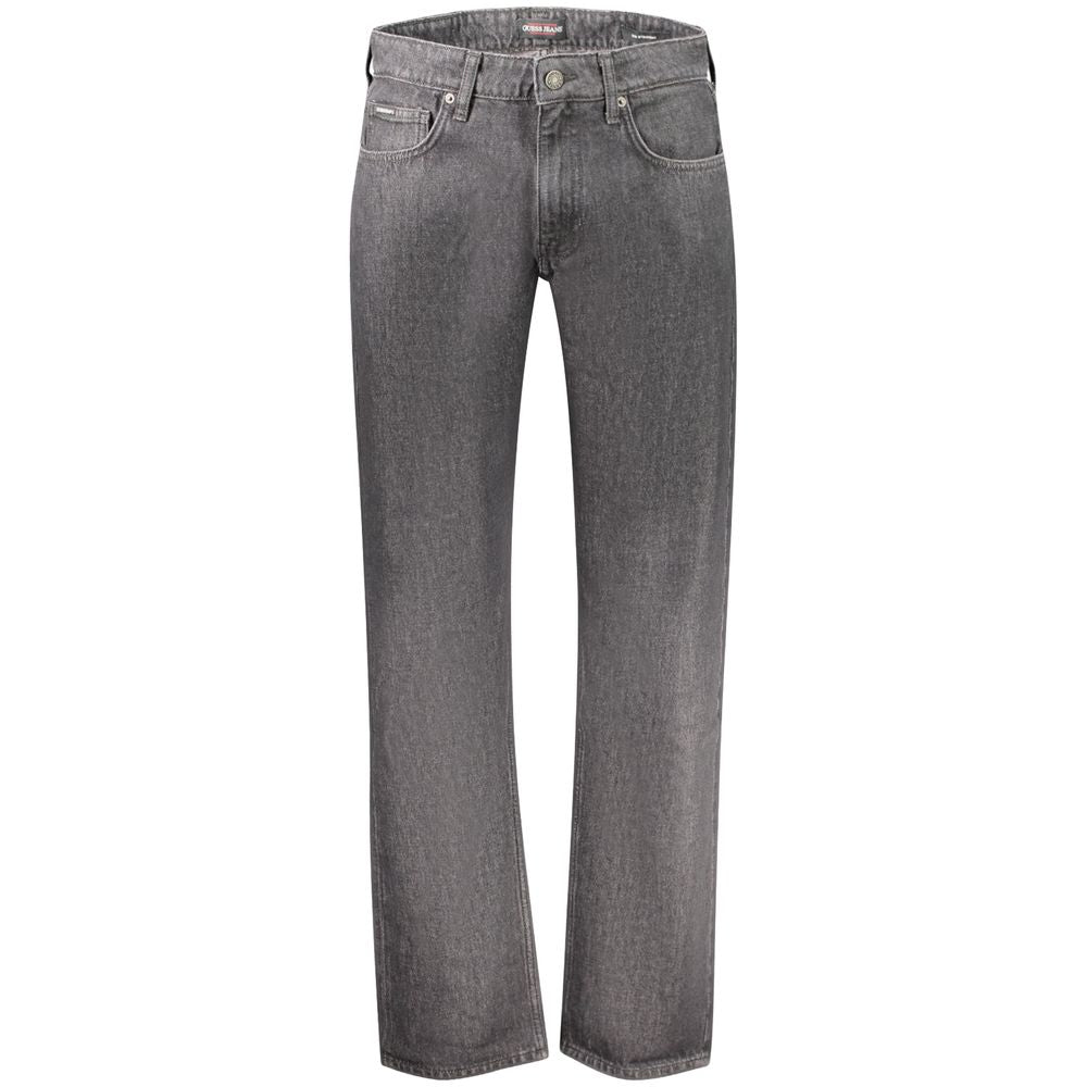 Guess Jeans Nero Cotton Men's Jeans