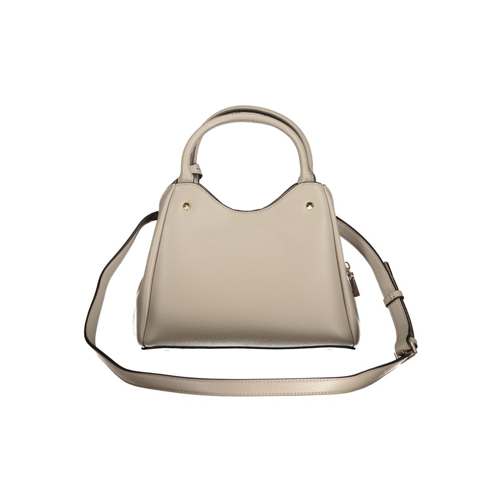 Guess Jeans Grigio Polyurethan Handtasche für Damen